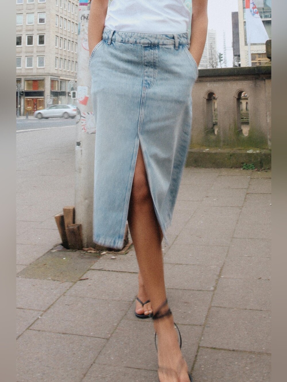Zara Denim Skirt